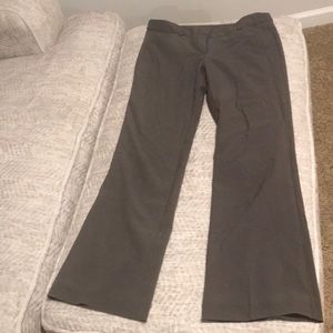 Gray slacks